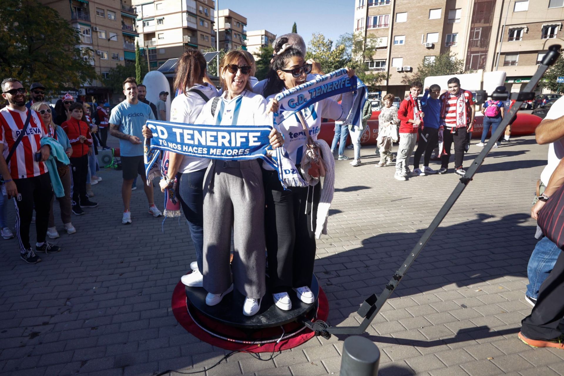 Las mejores imágenes del Granada-Tenerife en Los Cármenes