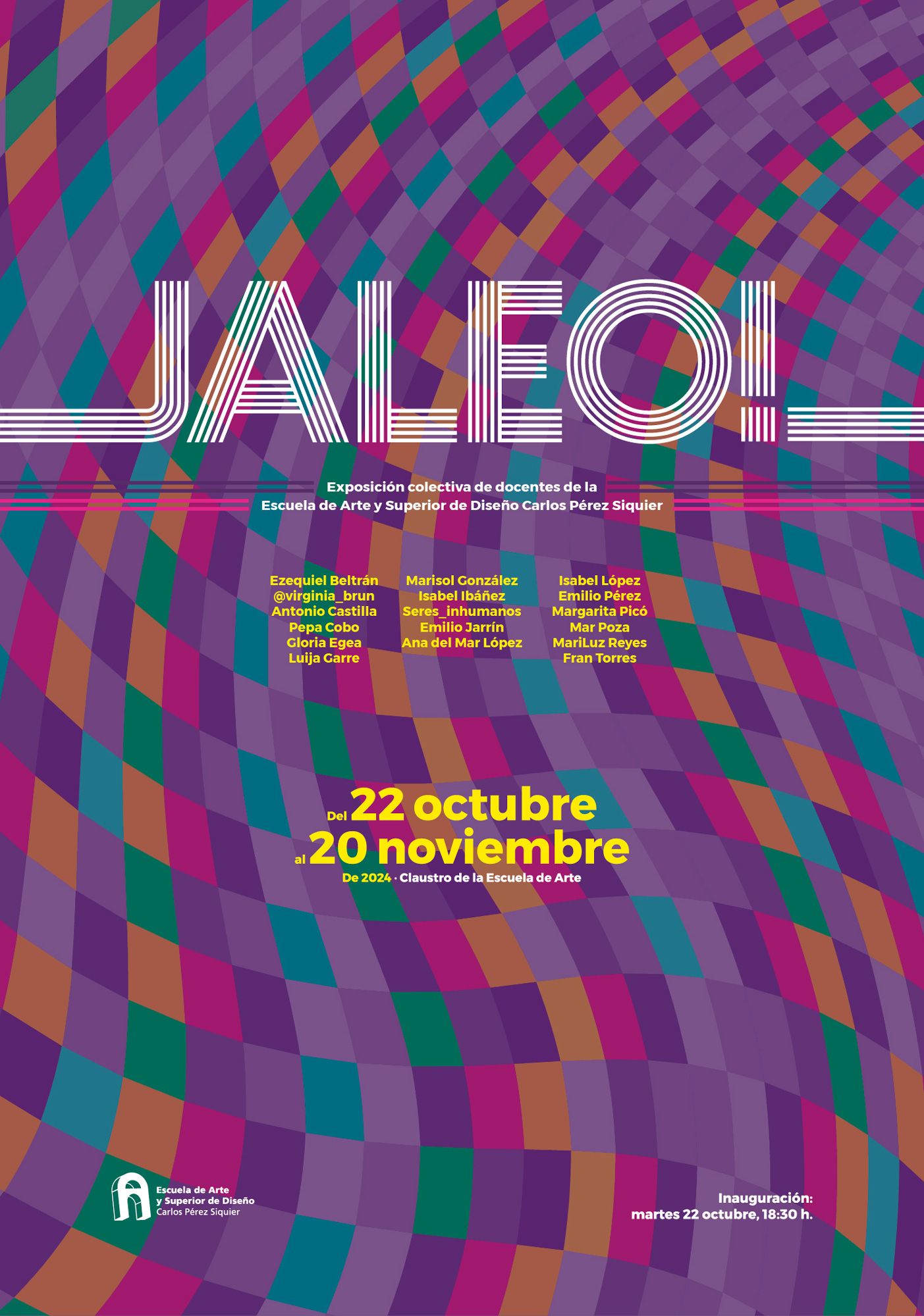 Exposición colectiva de docentes de la Escuela de Arte Carlos Pérez Siquier