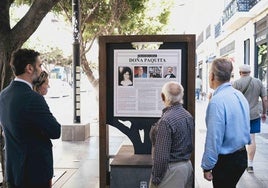 Inauguración de la exposición.