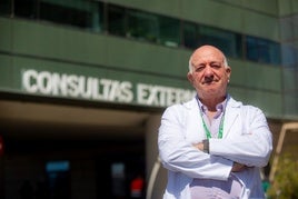 Francisco Casas, neumólogo del hospital Clínico San Cecilio.