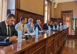 Diputados del PP, en el Debate sobre el estado de la provincia.