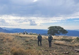 Zona en la que desapareció la avioneta.