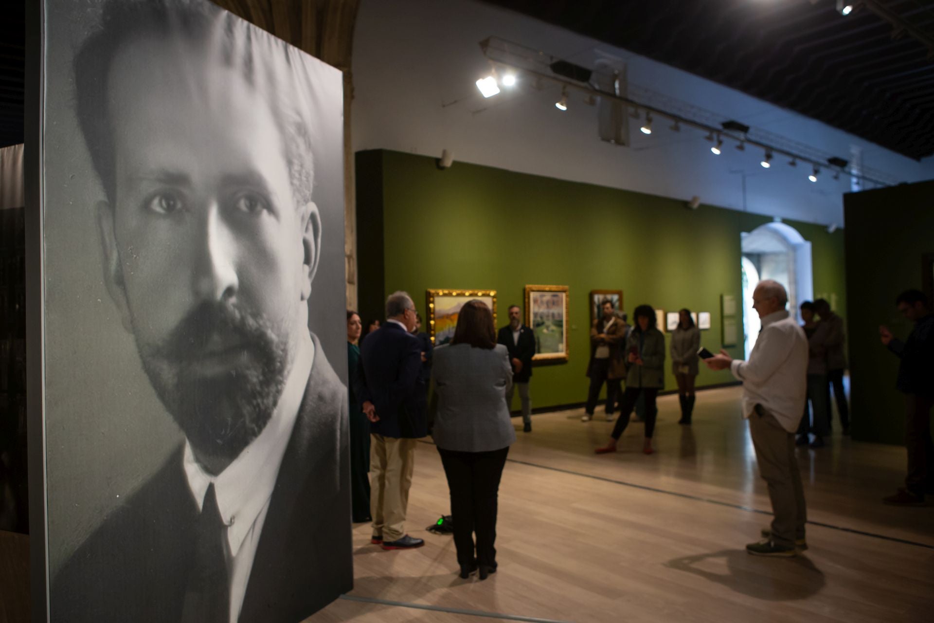 Las imágenes de la presentación de la exposición de Américo Castro