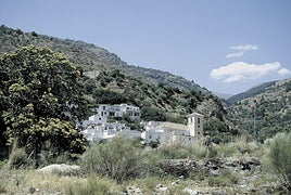Imagen de Bayacas, el pequeño anejo de Órgiva donde ha aparecido el ciudadano francés.