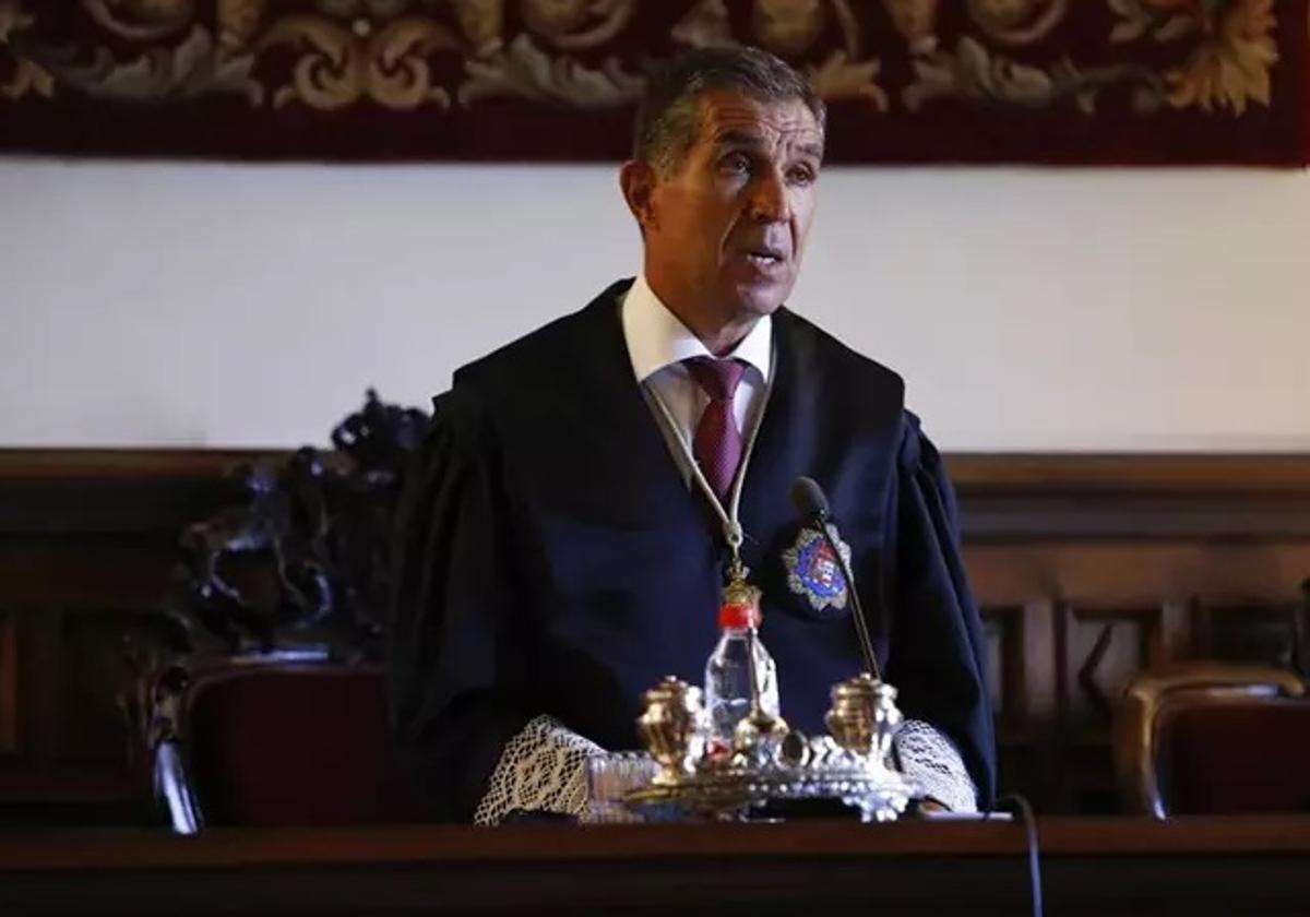 El presidente del Tribunal Superior de Justicia de Andalucía.