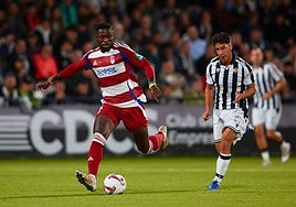 Martin Hongla, en acción.