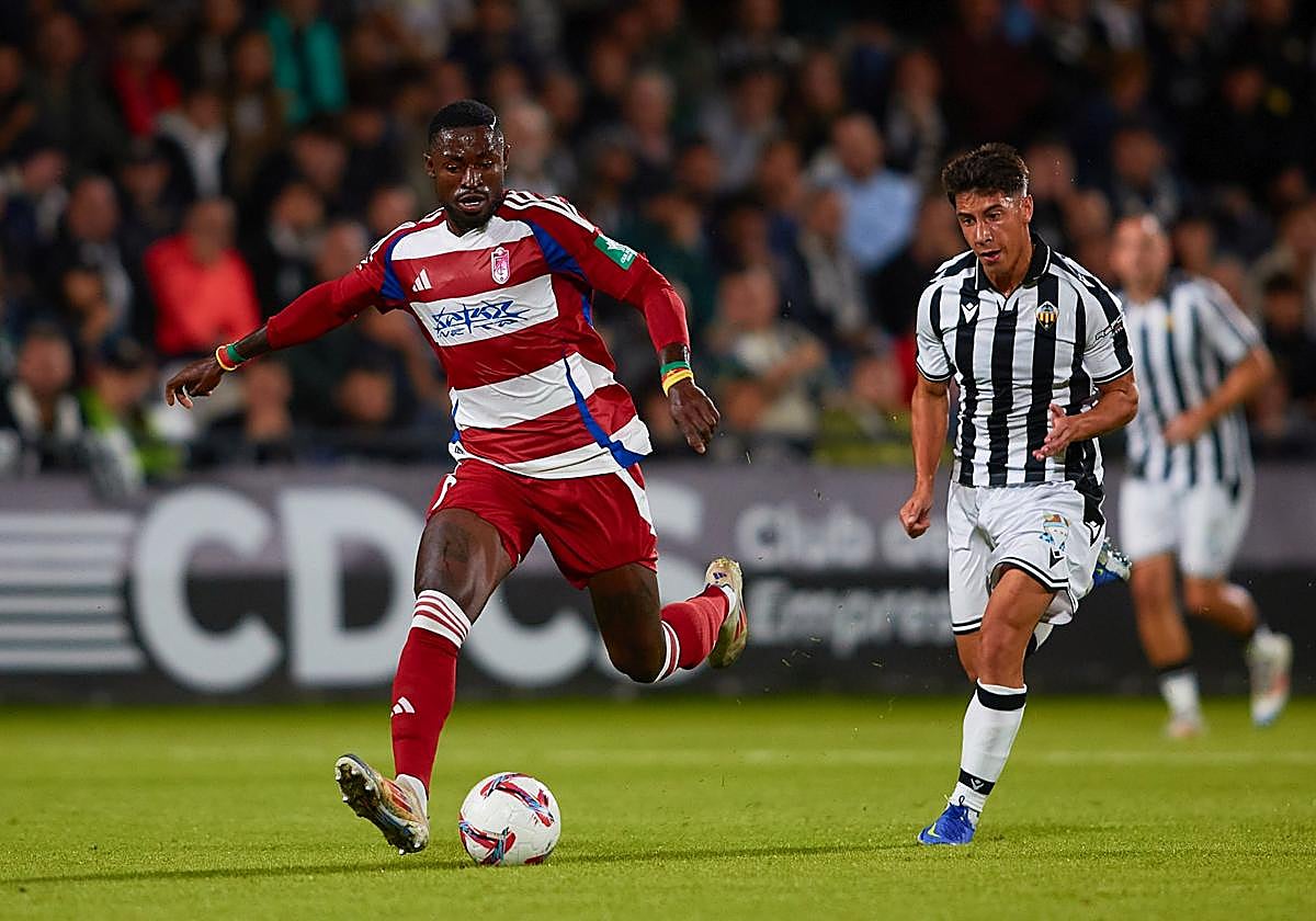 Martin Hongla, en acción.