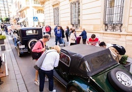 La ruta de los coches antiguos visita Benahadux, Turrillas y Los Gallardos