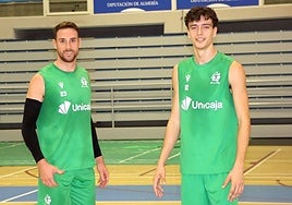 Charly Jiménez y Aleix Tarrazo, dos jugadores con las cosas claras: que no vuelen puntos.