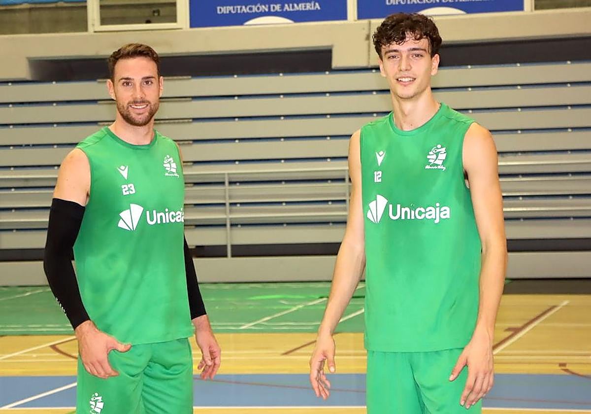 Charly Jiménez y Aleix Tarrazo, dos jugadores con las cosas claras: que no vuelen puntos.