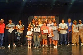 Entrega de premios en Carboneras.