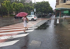 Aviso por tormentas en Almería