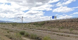 Línea entre La Calahorra y Guadix.