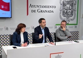 Eva Fernández, Eduardo Castillo y Juanjo Ibáñez, los tres miembros del PSOE en el consejo de administración de Gegsa.