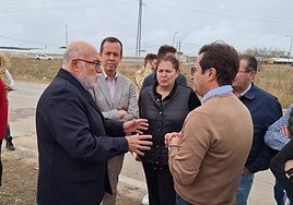 Visita de la secretaria de Estado de Agricultura a El Ejido.