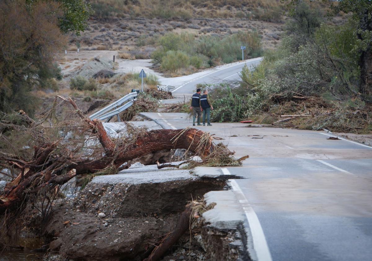 El Gobierno estima que 20 pueblos de Granada podrán acogerse a las ayudas por la tormenta