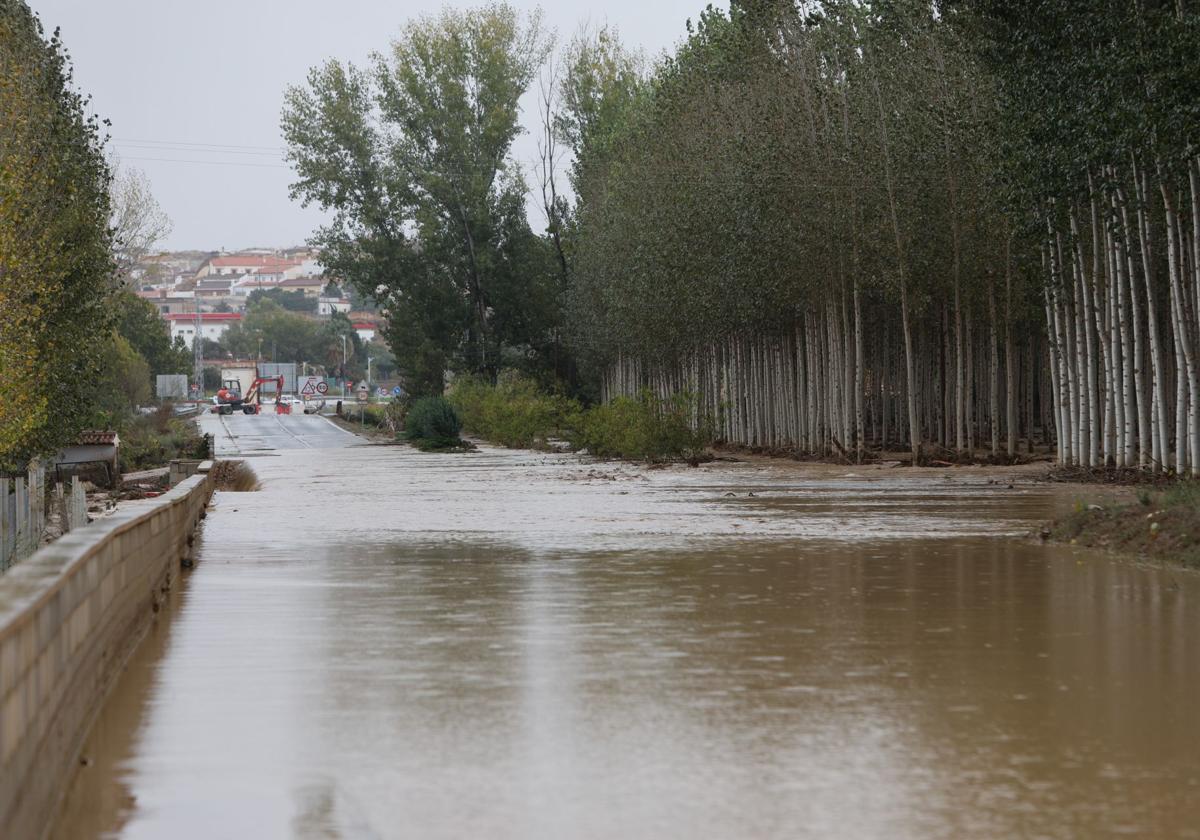 Inundación en Benalúa.