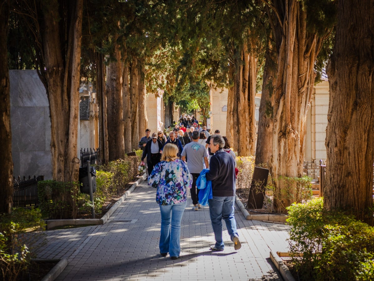 El Día de Todos los Santos en Granada, en imágenes