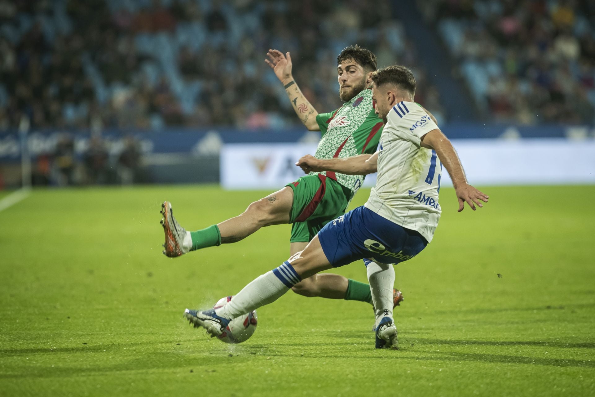 Las mejores imágenes del partido entre Granada y Zaragoza