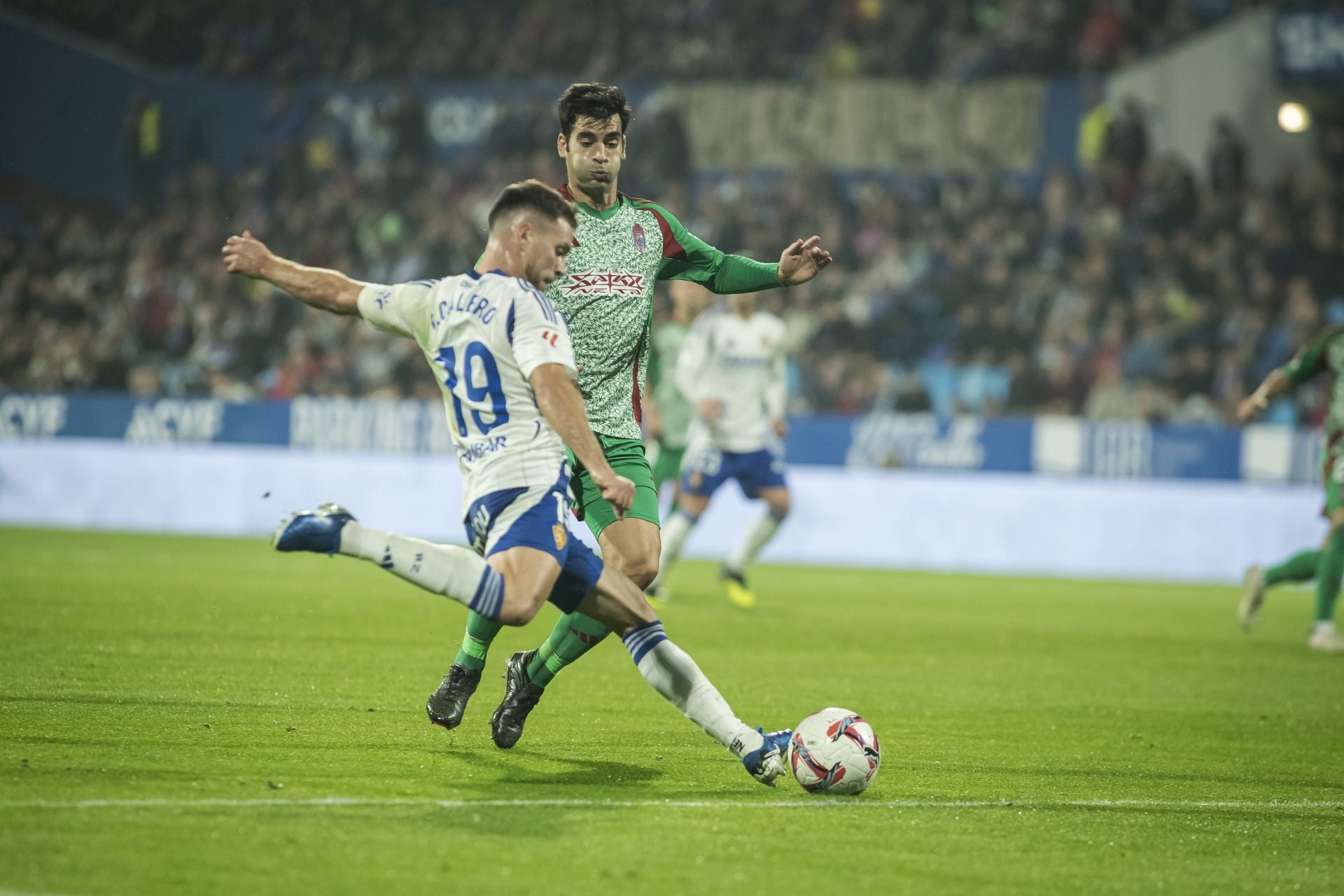Las mejores imágenes del partido entre Granada y Zaragoza