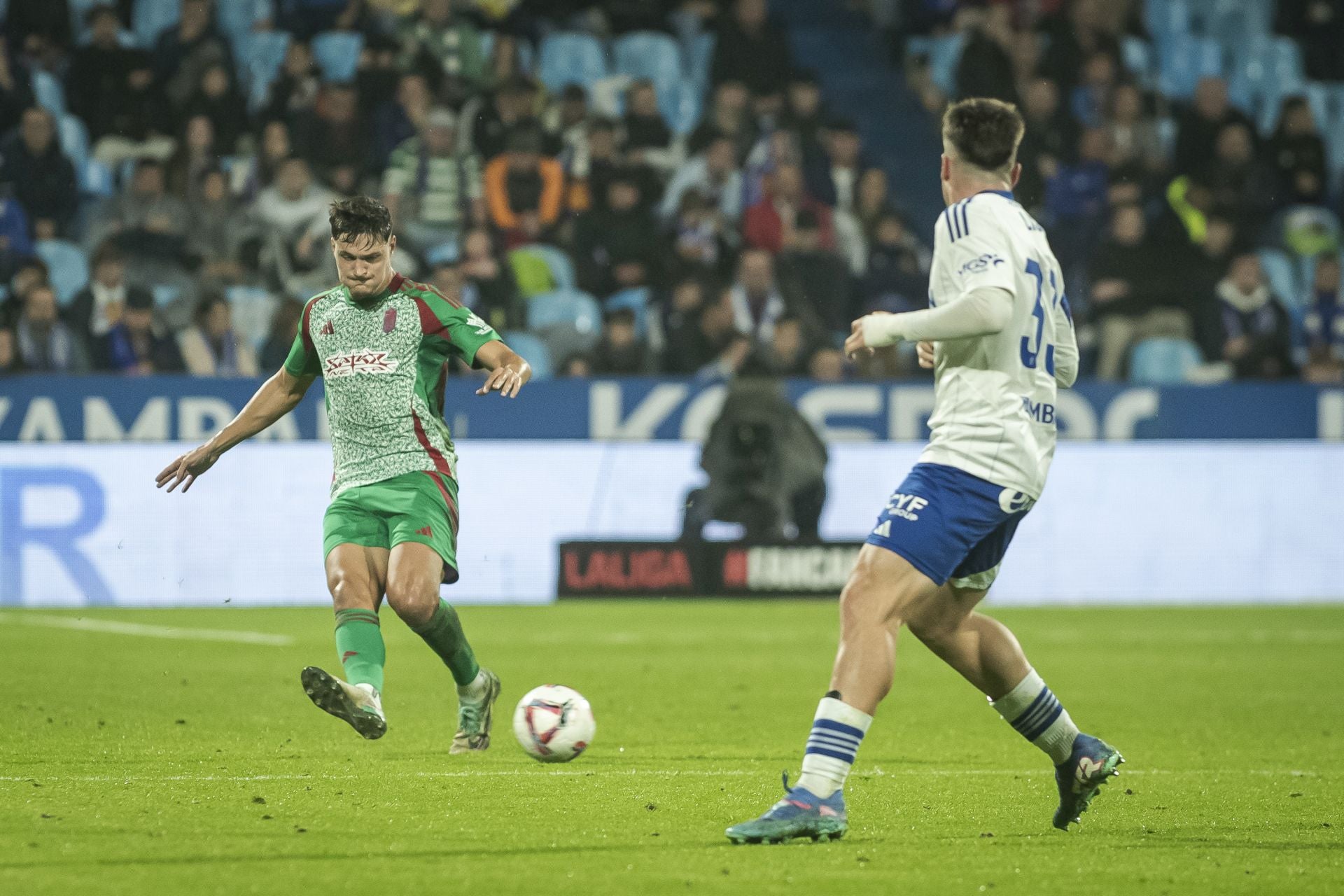 Las mejores imágenes del partido entre Granada y Zaragoza