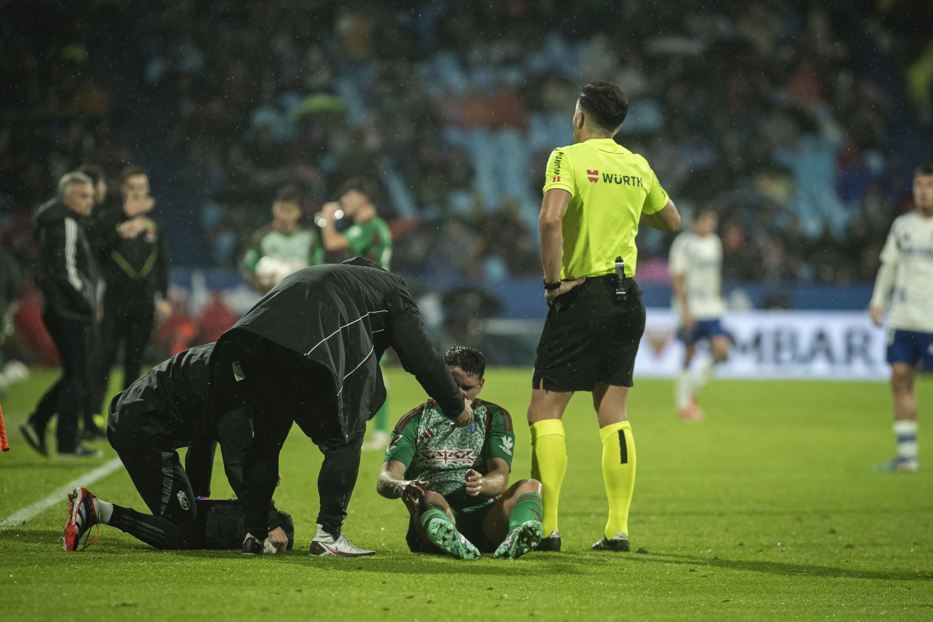Las mejores imágenes del partido entre Granada y Zaragoza