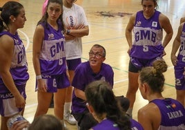 Quique Gutiérrez, durante un tiempo muerto.