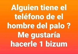 Mensaje emitido c por la concejala del PP.