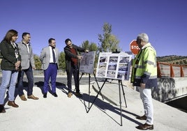 Diputación recepciona las obras de mejora en la carretera GR-3100 en Domingo Pérez