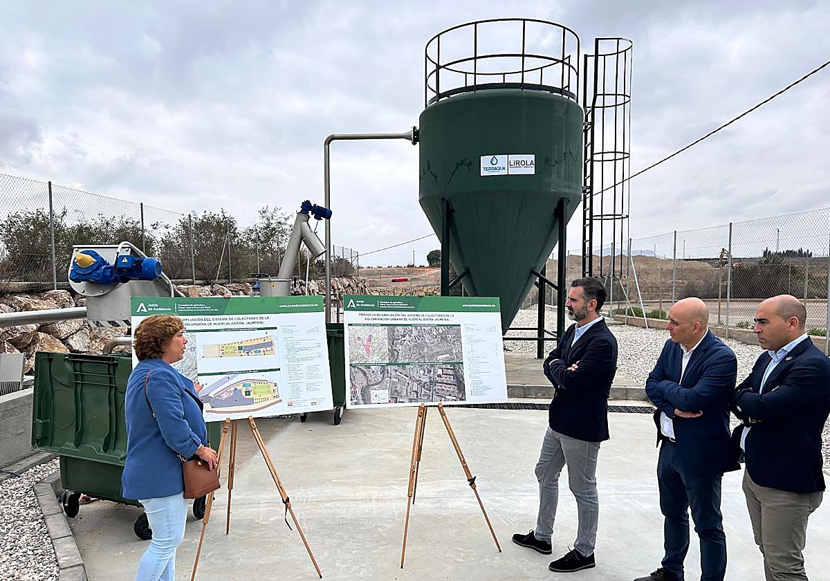 La Junta concluye en Huércal-Overa la obra que asegura una adecuada gestión de aguas residuales