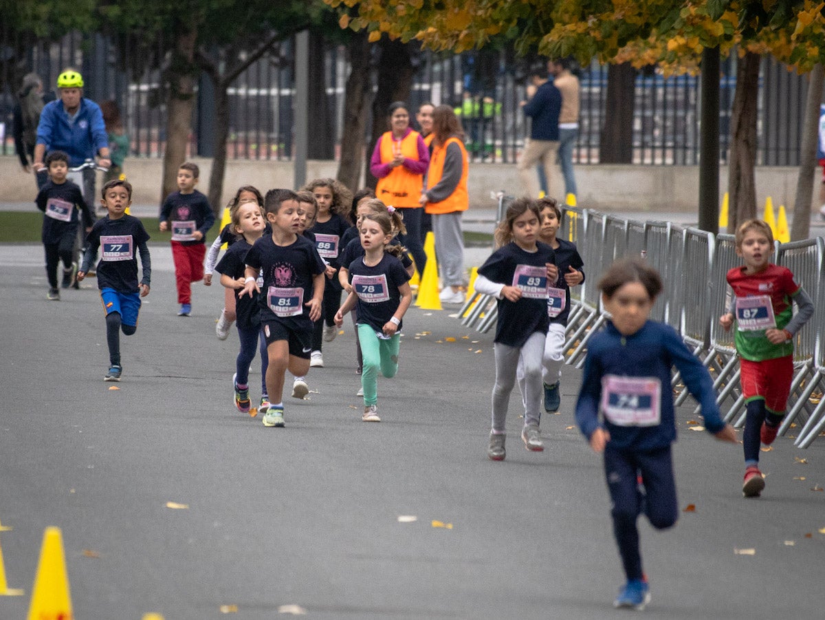 Las fotos de los niños en la X carrera urbana de la Universidad de Granada