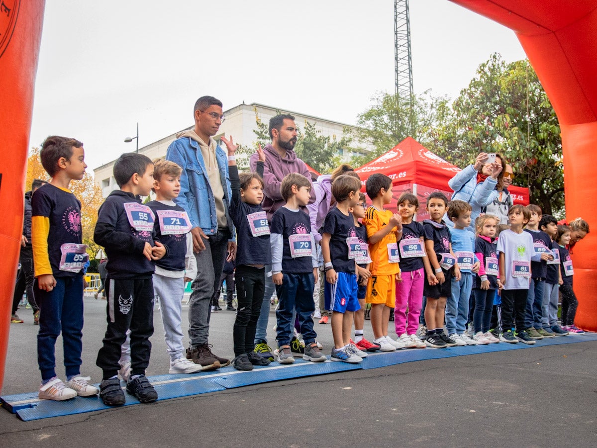 Las fotos de los niños en la X carrera urbana de la Universidad de Granada