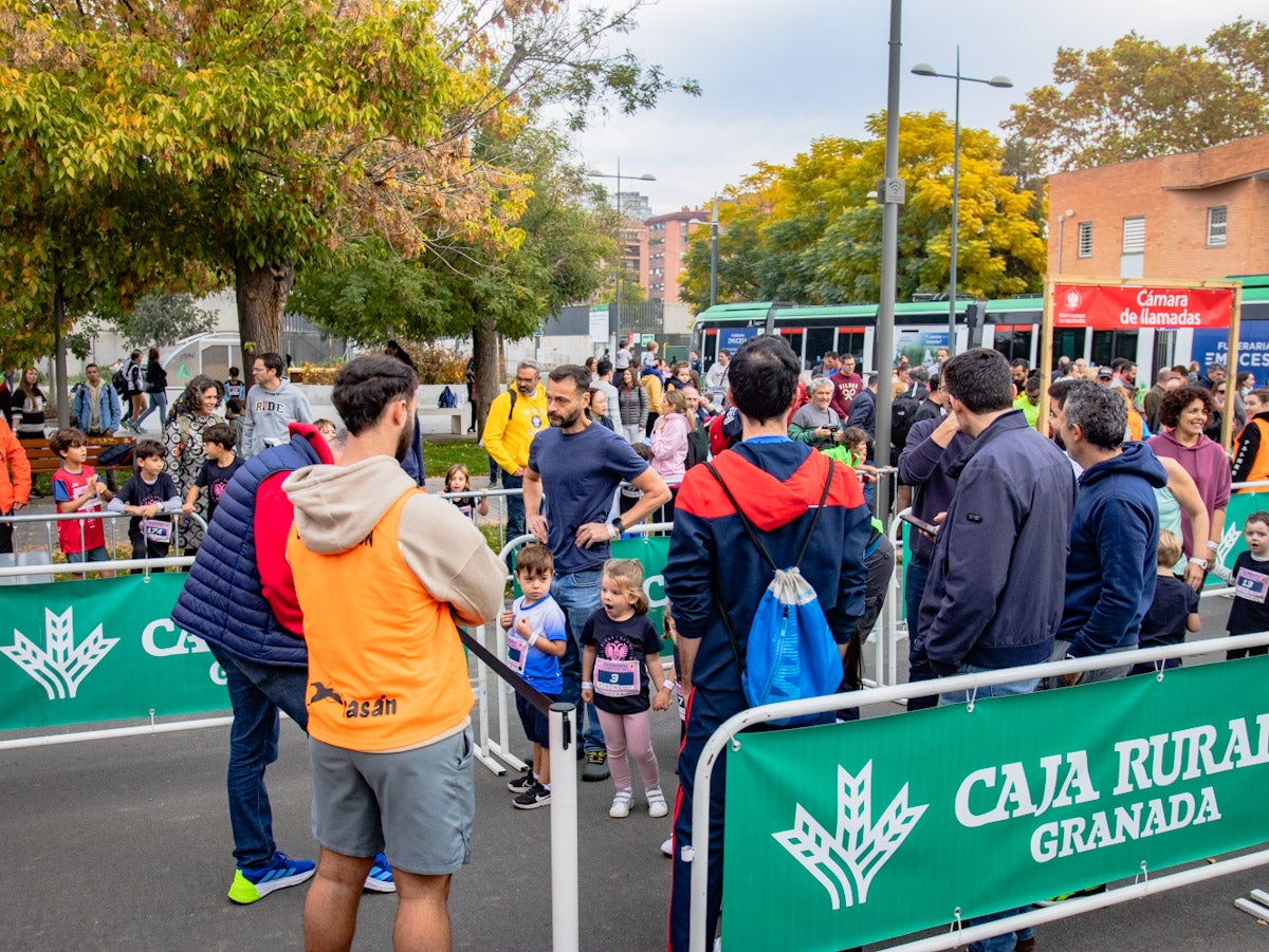 Las fotos de los niños en la X carrera urbana de la Universidad de Granada