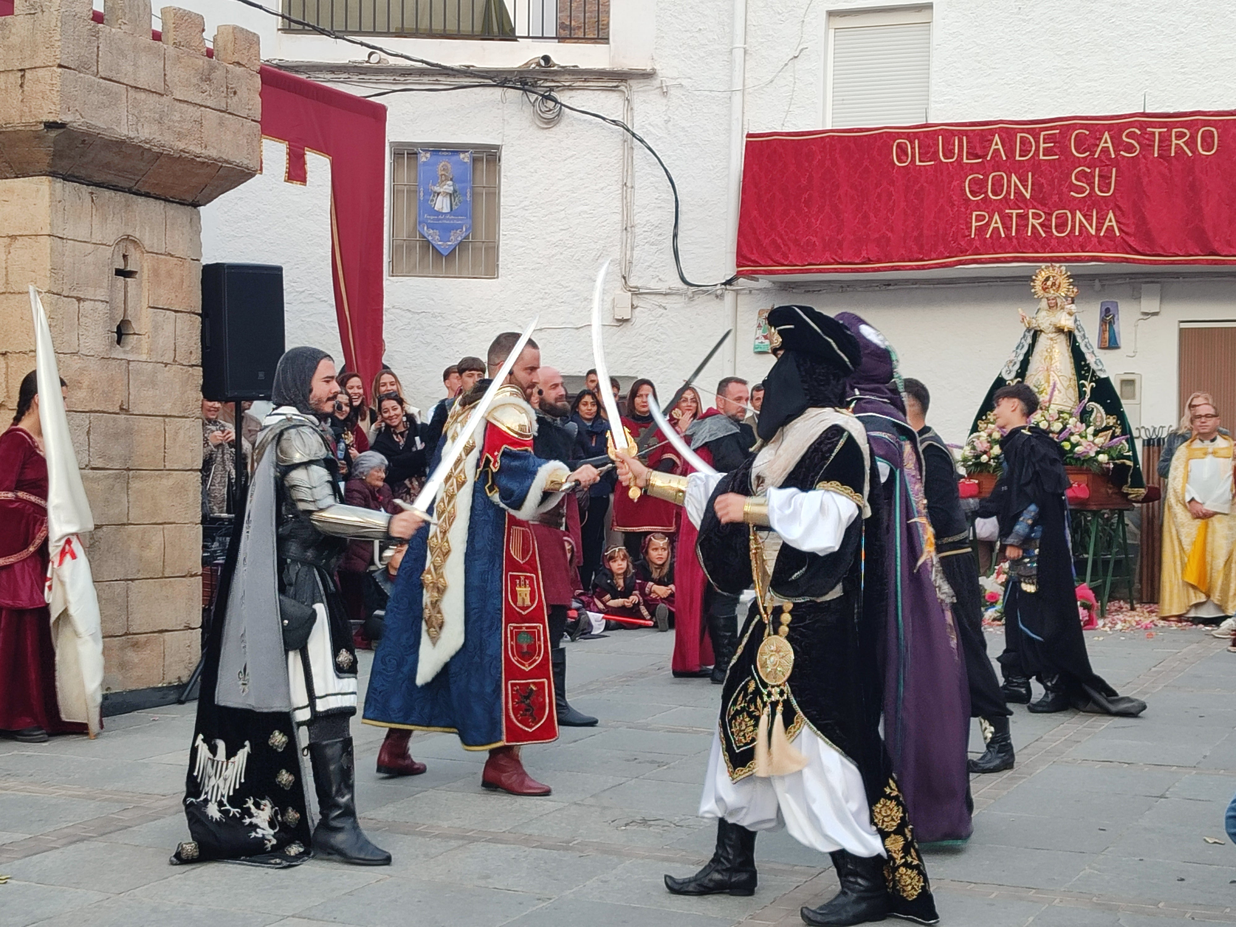 Las Fiestas de Moros y Cristianos de Olula de Castro en imágenes