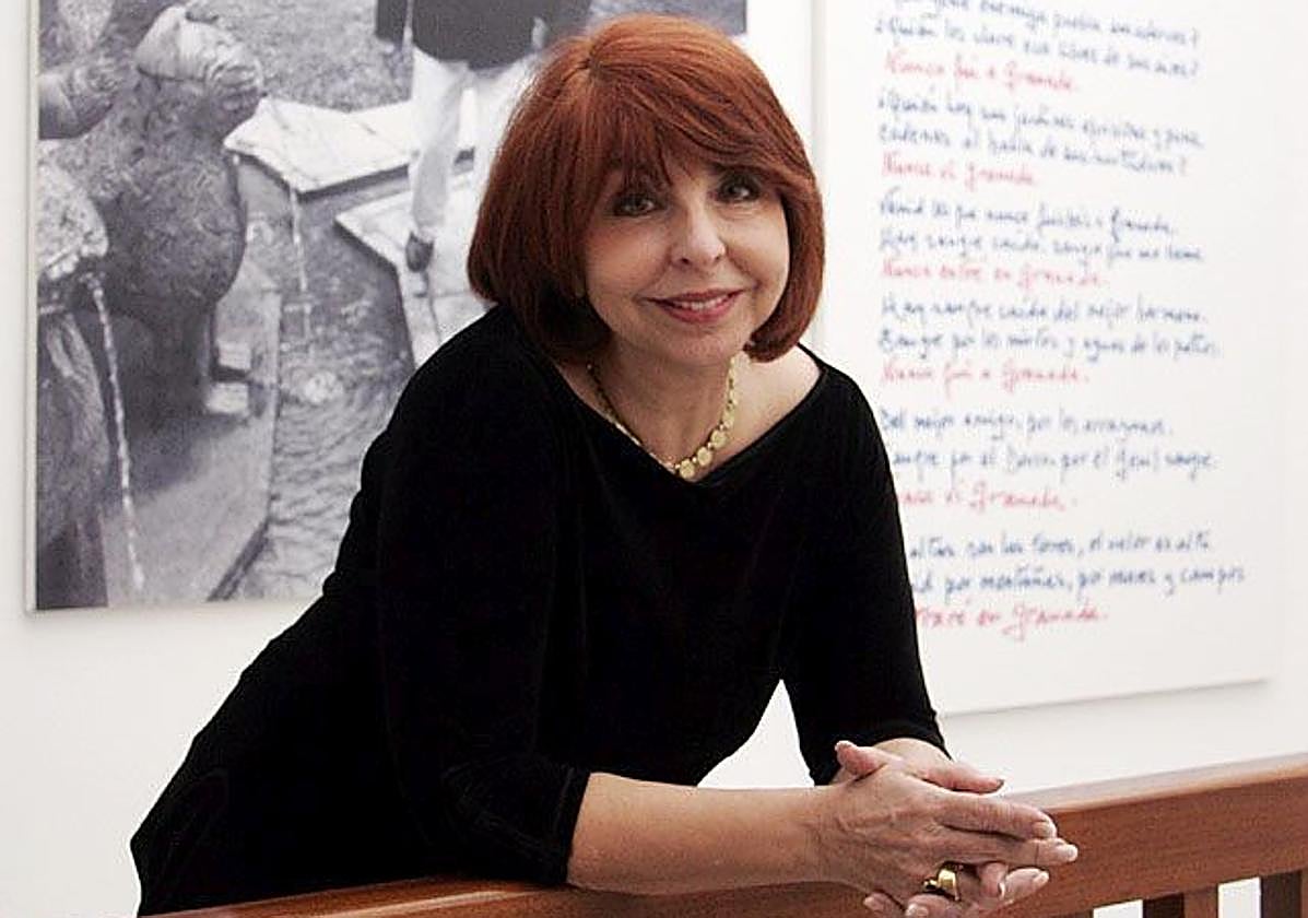 María Asunción Mateo, profesora y viuda de Rafael Alberti, inaugura mañana el Congreso Internacional que sobre su figura se desarrollará en Granada.