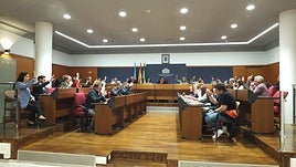 Sesión plenaria de Mancomunidad.