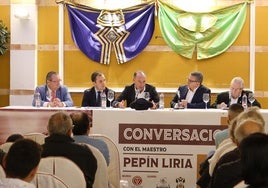 «Conversaciones con el maestro Pepín Liria», el aperitivo para unas jornadas de sabor taurino