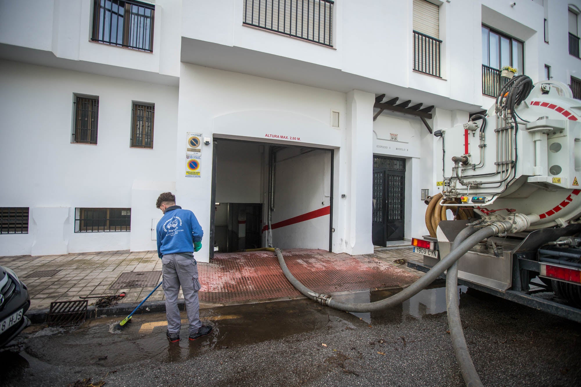 Los efectos del temporal en la Costa de Granada, en imágenes