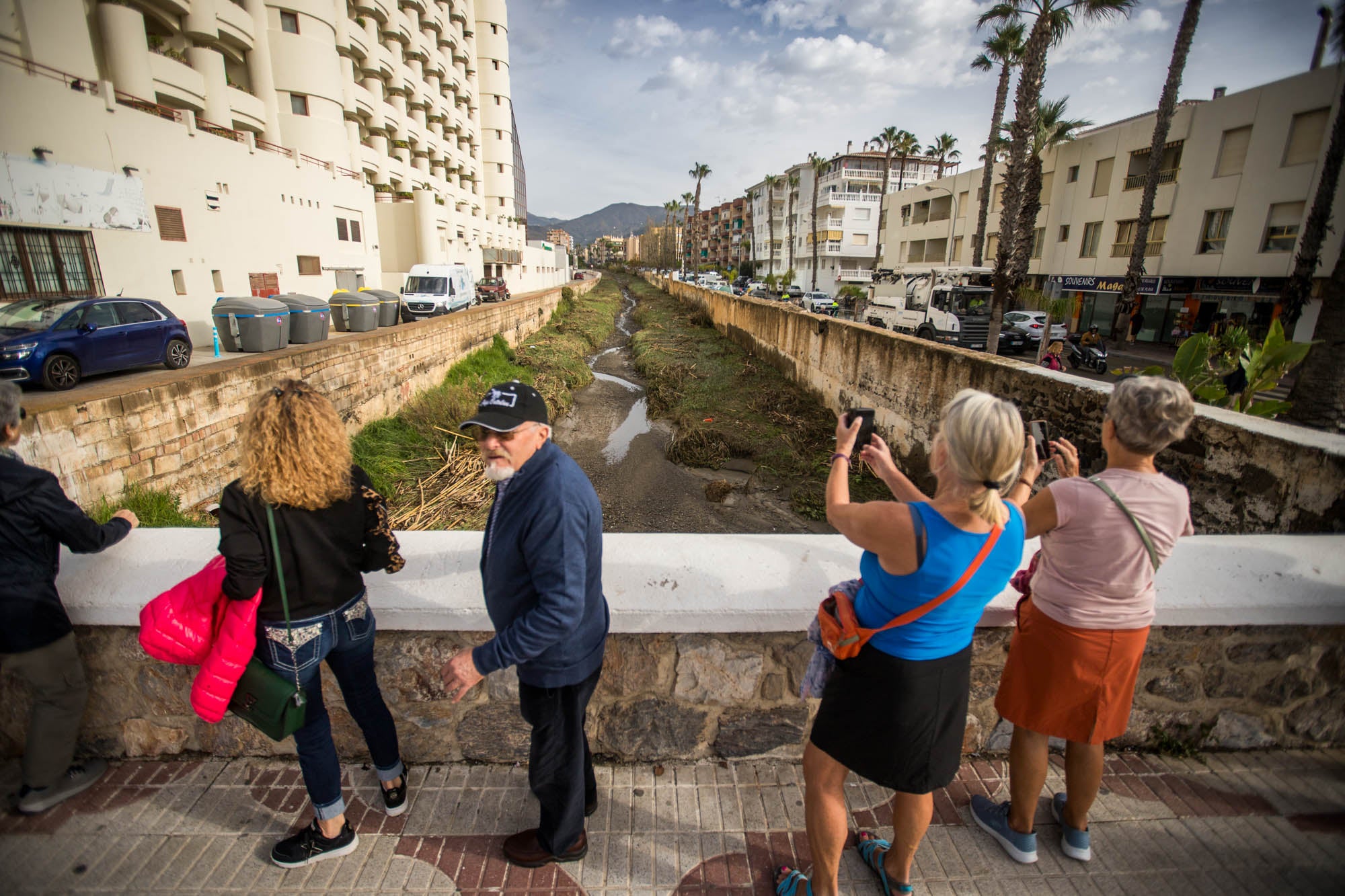 Los efectos del temporal en la Costa de Granada, en imágenes