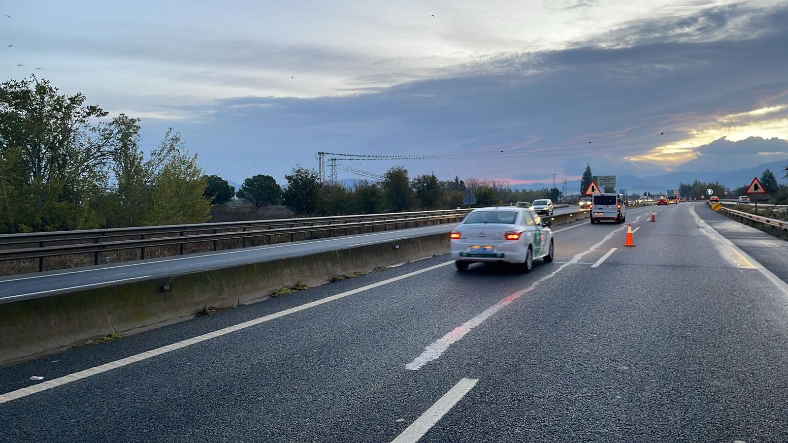 Reabren un carril en la A-92..