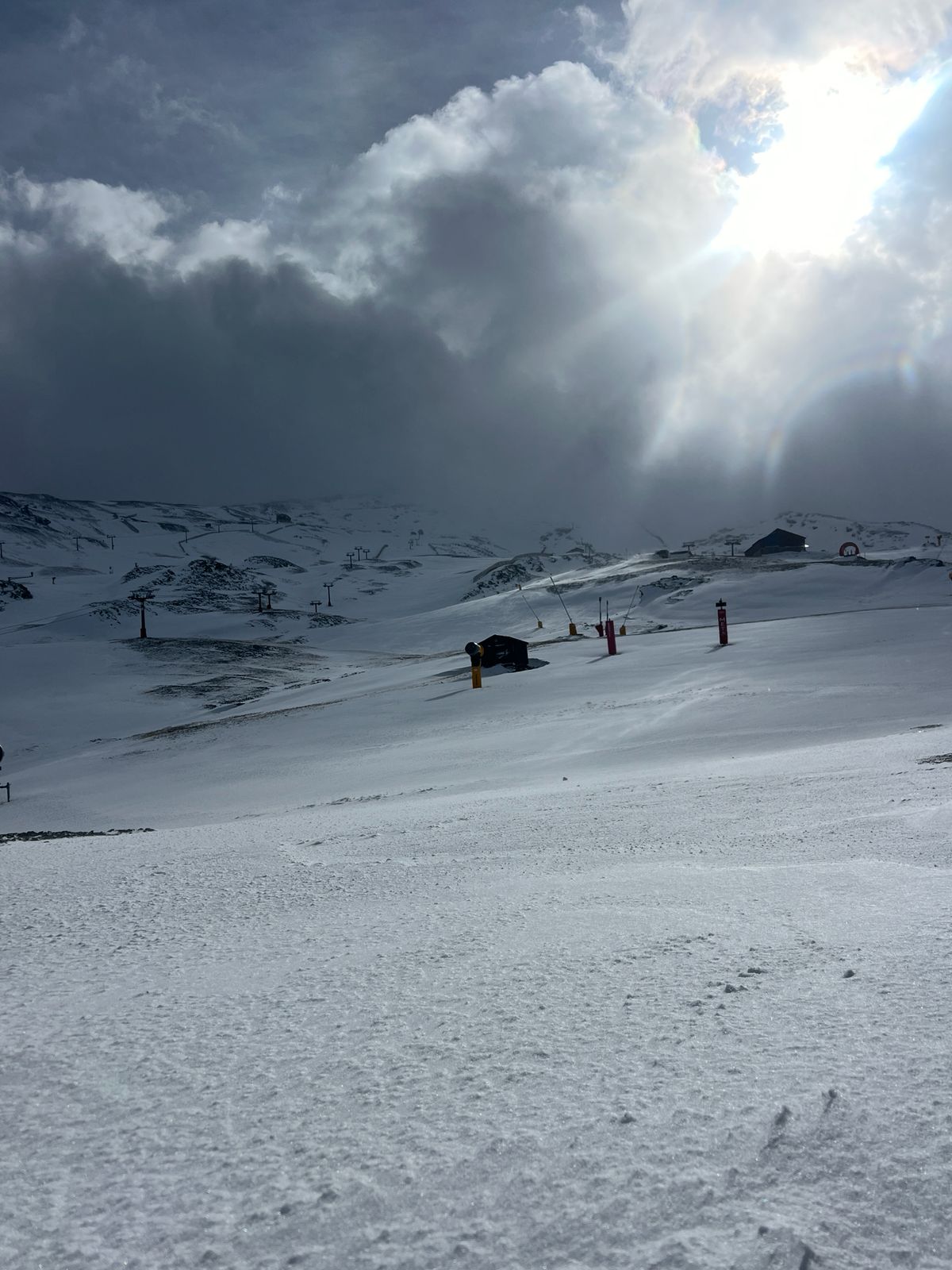 La nevada caída en la Sierra, en imágenes