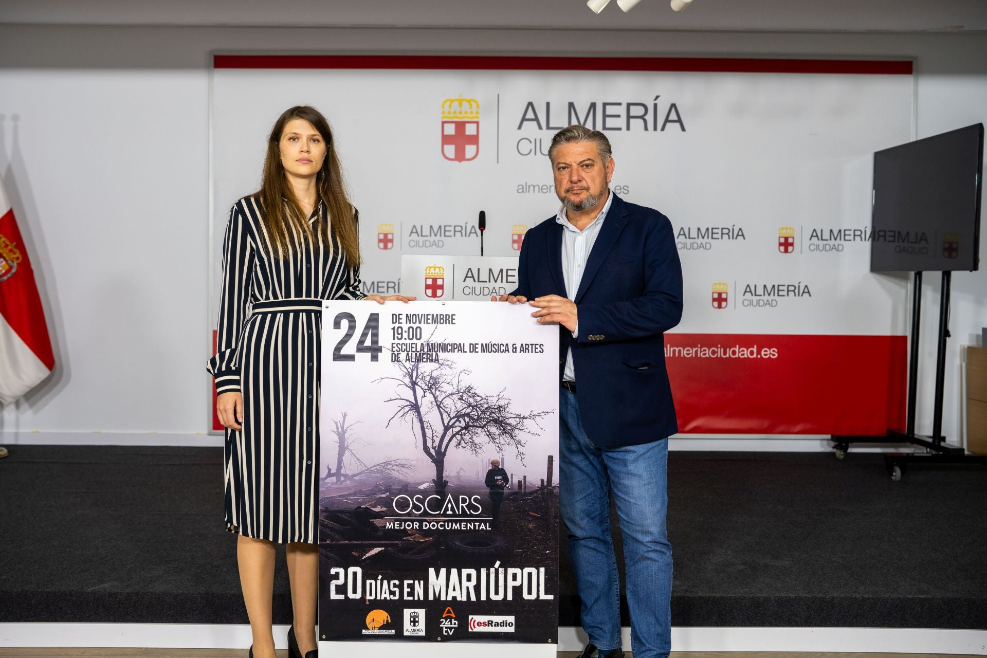 Presentación de la actividad en el Ayuntamiento de Almería.