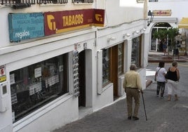 Una calle de Mojácar, uno de los municipios con más población extranjera de Almería.