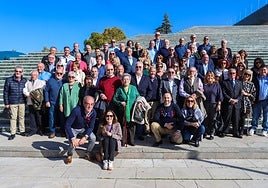 Imagen del encuentro de los amigos de la radio.