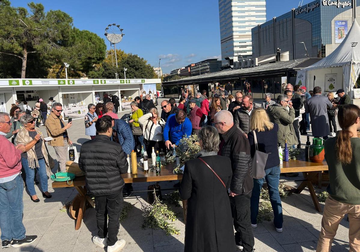 Momento de la XI Fiesta del Primer Aceite de Jaén