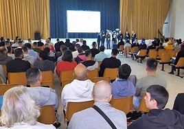 Proyección de Fical en la prisión de Almería.