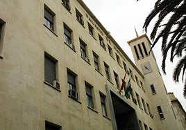 Exterior del Palacio de Justicia de Almería.