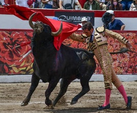 El Fandi, en su primera actuación en Latacunga