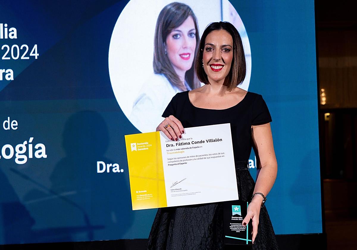 Fátima Conde, traumatóloga granadina.