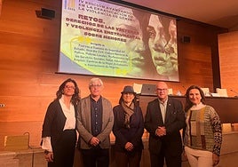 Participantes en la jornada sobre la erradicación de la violencia de género.